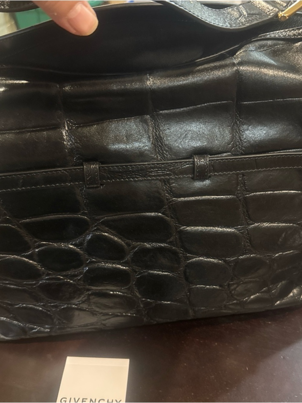 Givenchy Black Quilted Leather Shoulder Bag/Gold Hardware/NEVER USED! DISCOUNTED - Picture 10 of 16